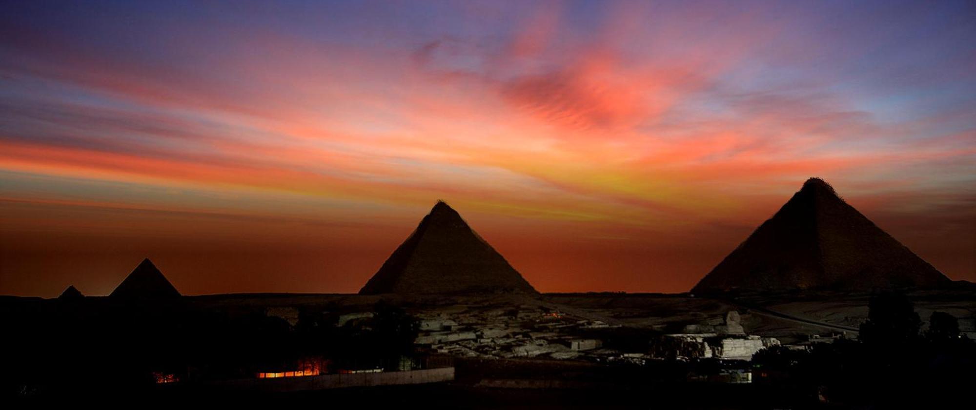 Anubis Kingdom Pyramids Hostel Kafrat al Jabal Exterior photo