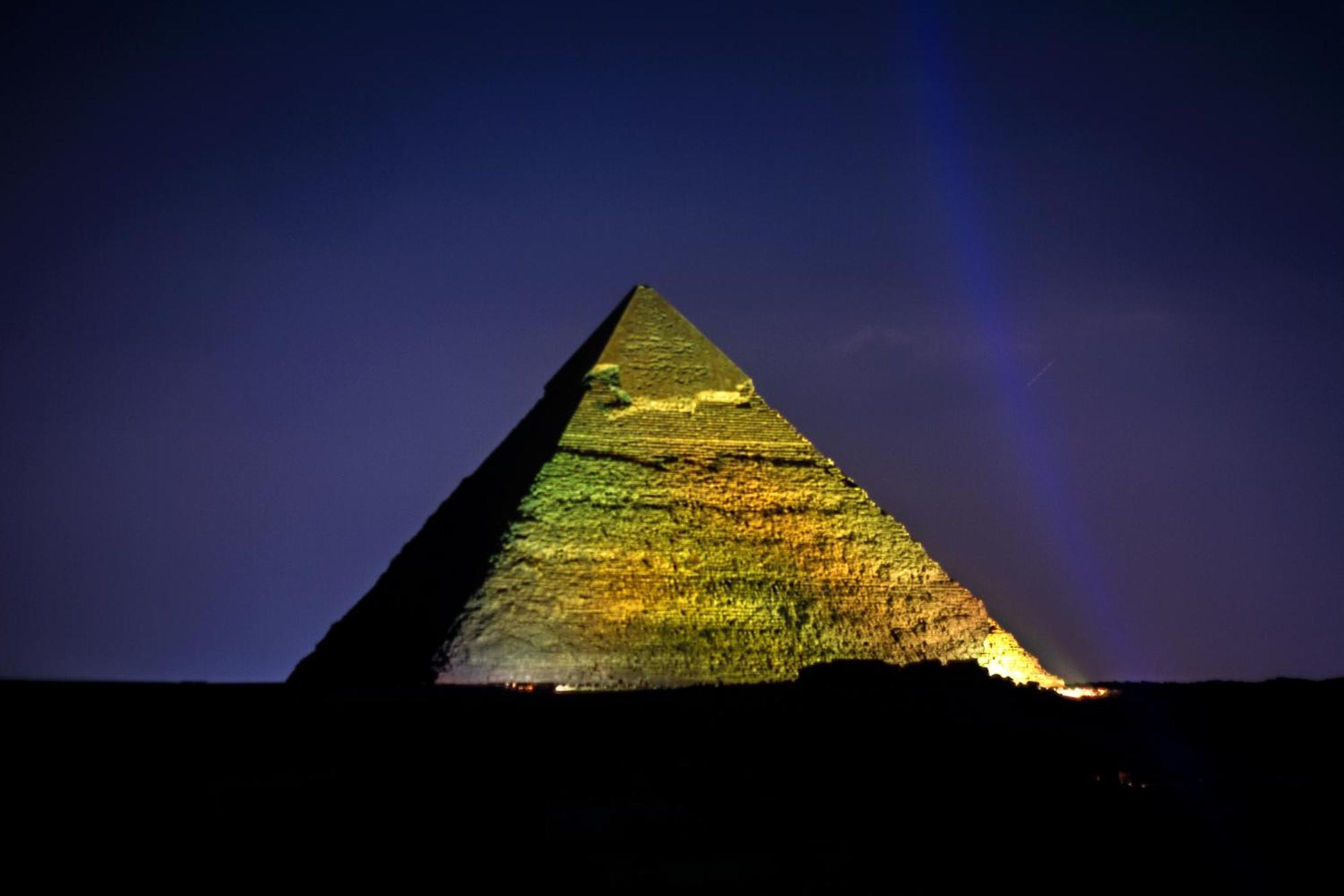 Anubis Kingdom Pyramids Hostel Kafrat al Jabal Exterior photo